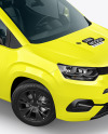 Van Mockup - Half Side View