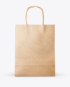 Kraft Paper Shopping Bag Mockup
