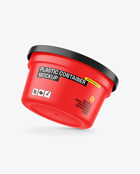 Matte Container Mockup