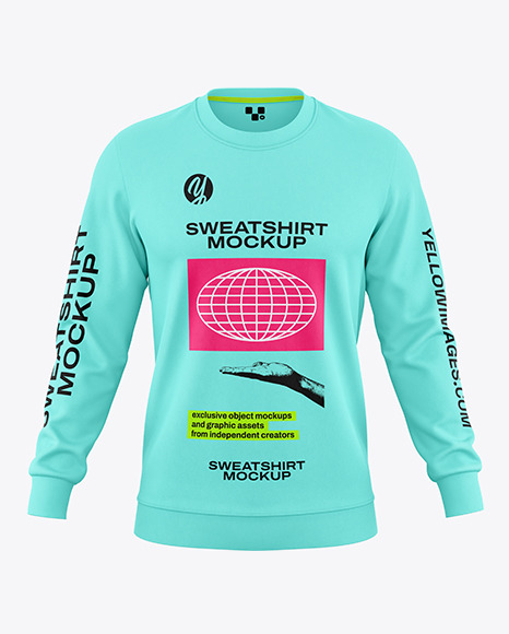 Men&#039;s Sweatshirt Mockup