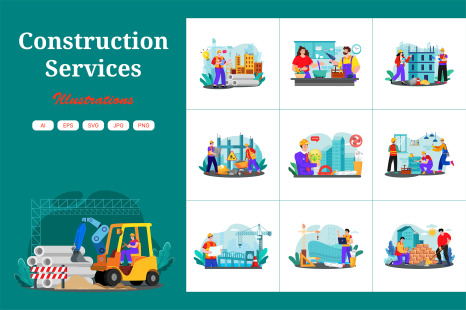 M735_Construction Services Illustration_Part 01