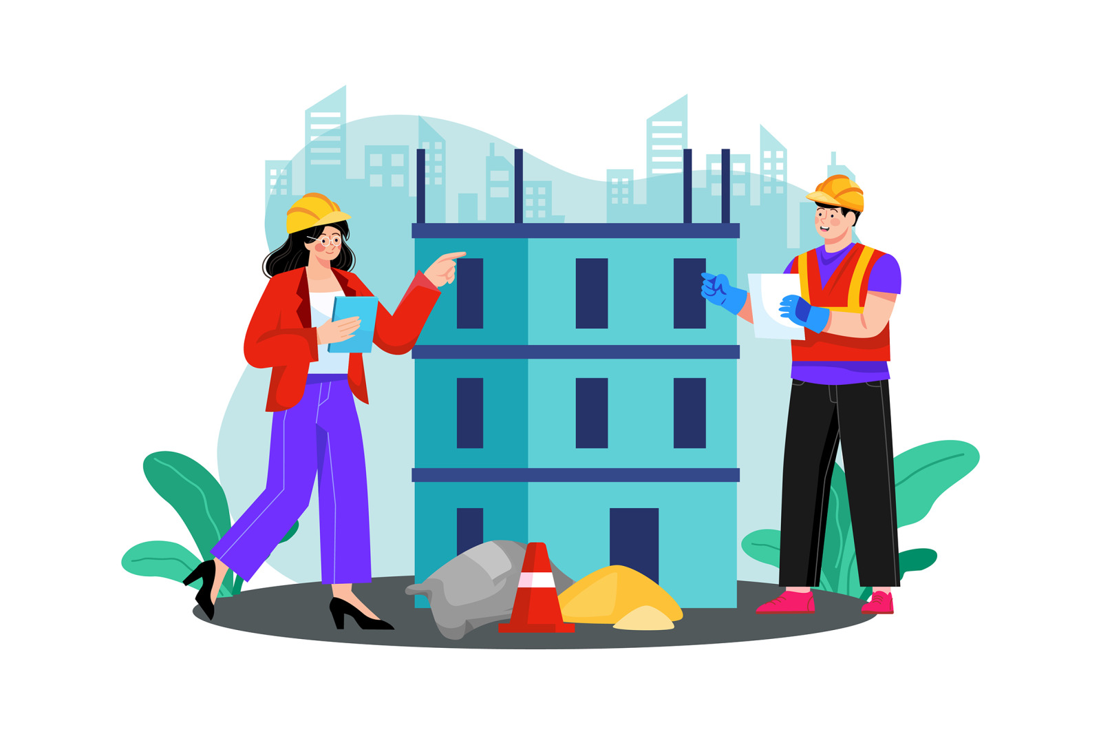 M735_Construction Services Illustration_Part 01 M735_Construction Services Illustration_Part 01