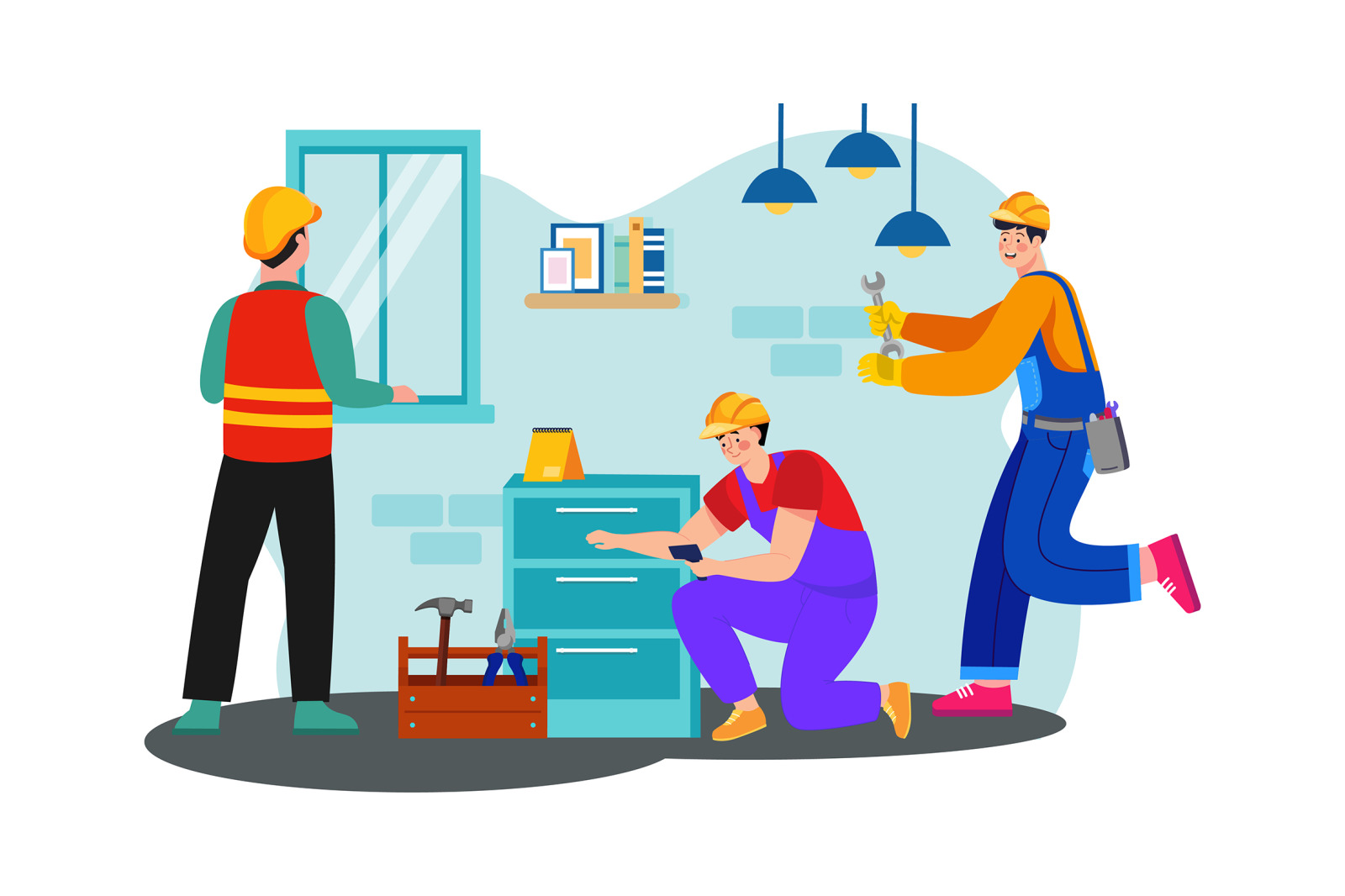 M735_Construction Services Illustration_Part 01 M735_Construction Services Illustration_Part 01