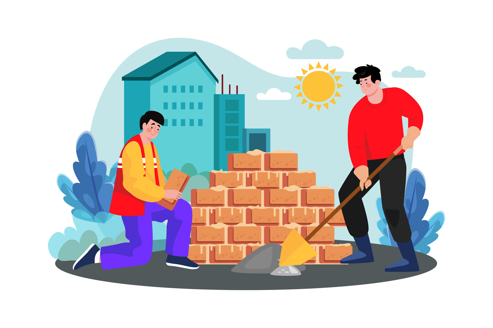 M735_Construction Services Illustration_Part 01 M735_Construction Services Illustration_Part 01