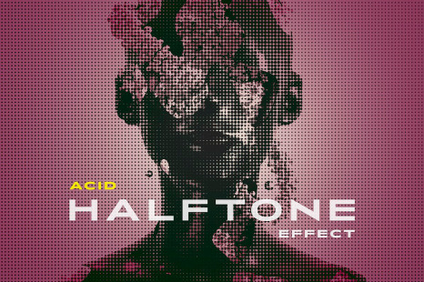 Acid Halftone Photo Effect