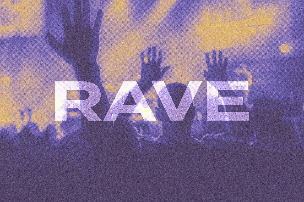 Rave Grain Distortion Effect Rave Grain Distortion Effect