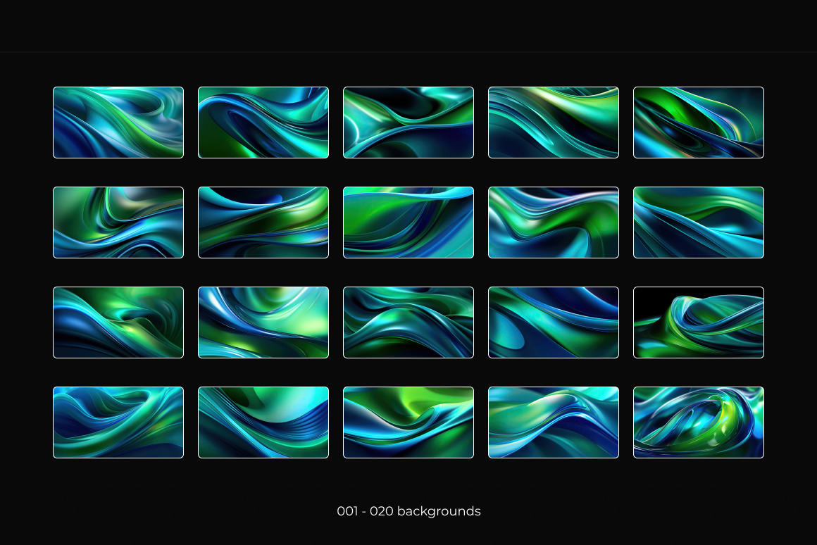 Digital Backgrounds set Digital Backgrounds set