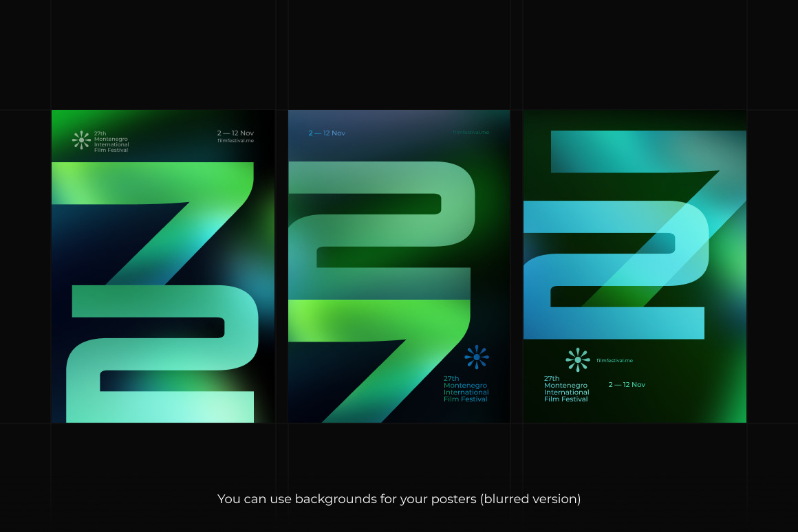 Digital Backgrounds set Digital Backgrounds set