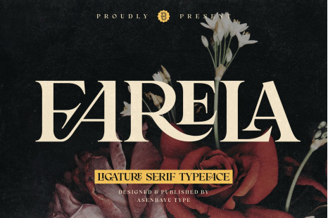 Farela - Ligature Serif Typeface