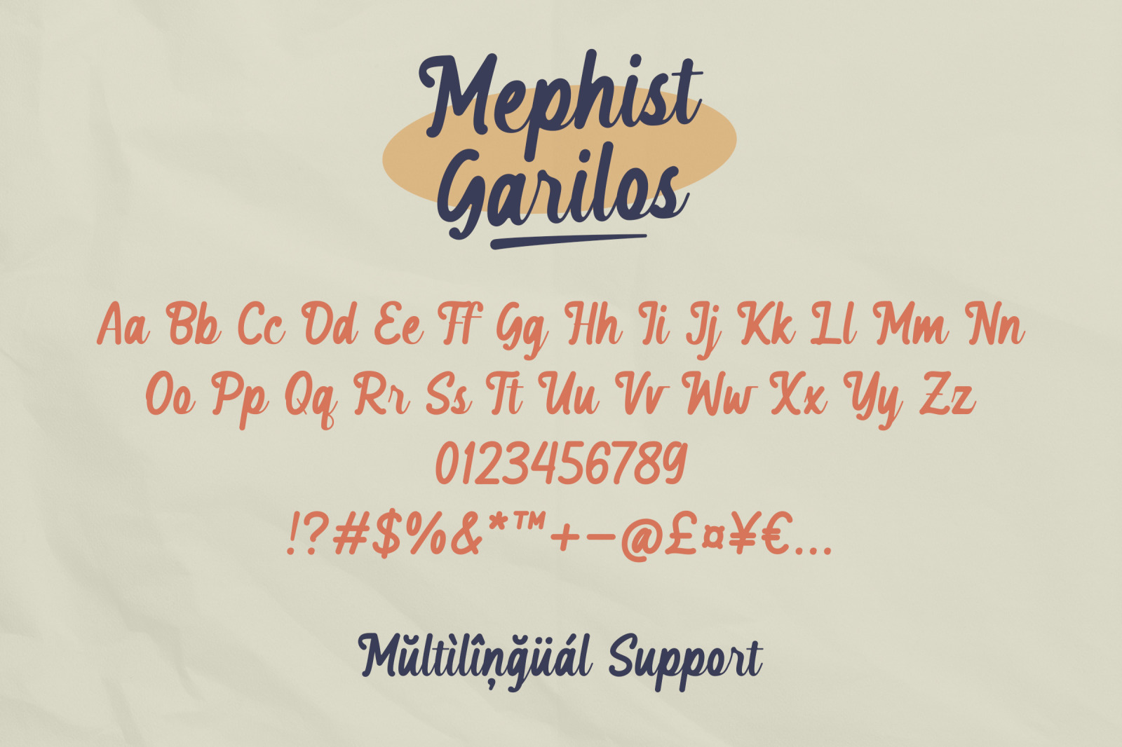 Mephist Garilos Font Mephist Garilos Font