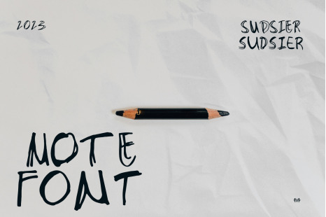 Sudsier - Hand Drawn Font