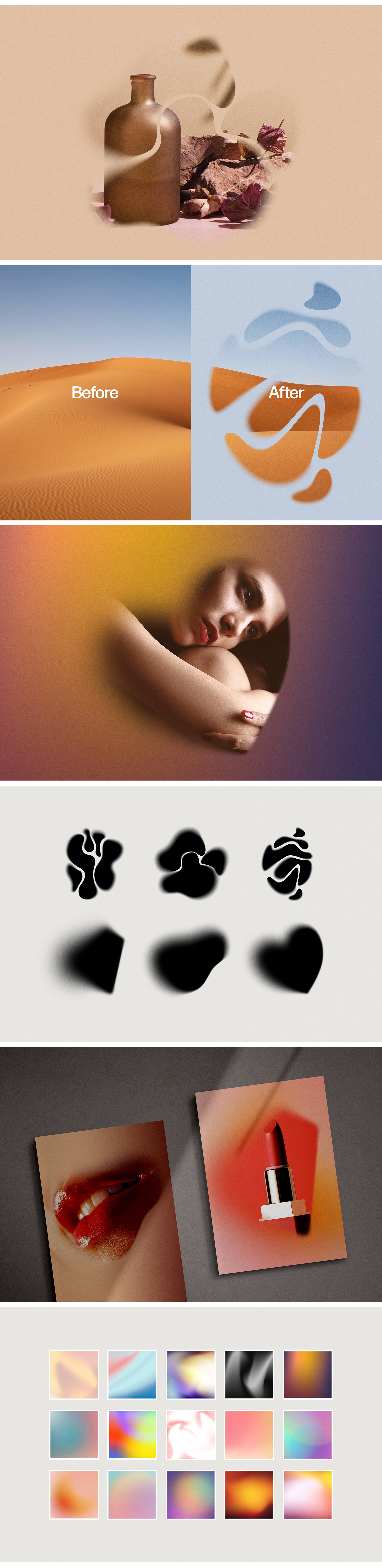 Cutout Shapes Photo Effect Cutout Shapes Photo Effect