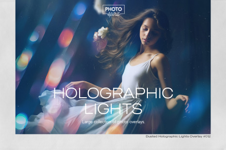 Holographic Lights Effect Overlays + Dust Textures
