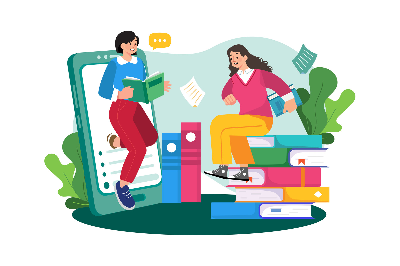 M736_ Social Network Illustration_Part 02 M736_ Social Network Illustration_Part 02