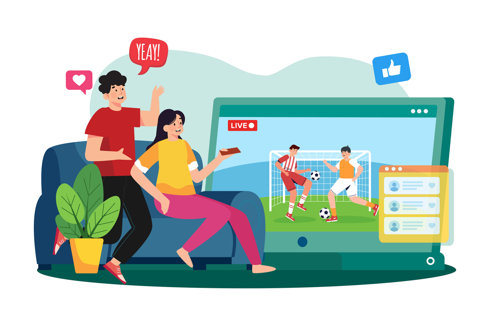 M736_ Social Network Illustration_Part 02 M736_ Social Network Illustration_Part 02