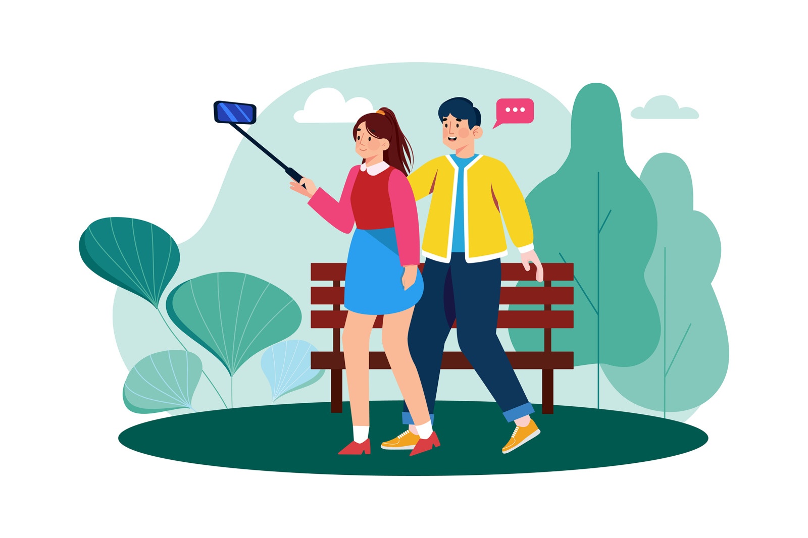 M736_ Social Network Illustration_Part 01 M736_ Social Network Illustration_Part 01