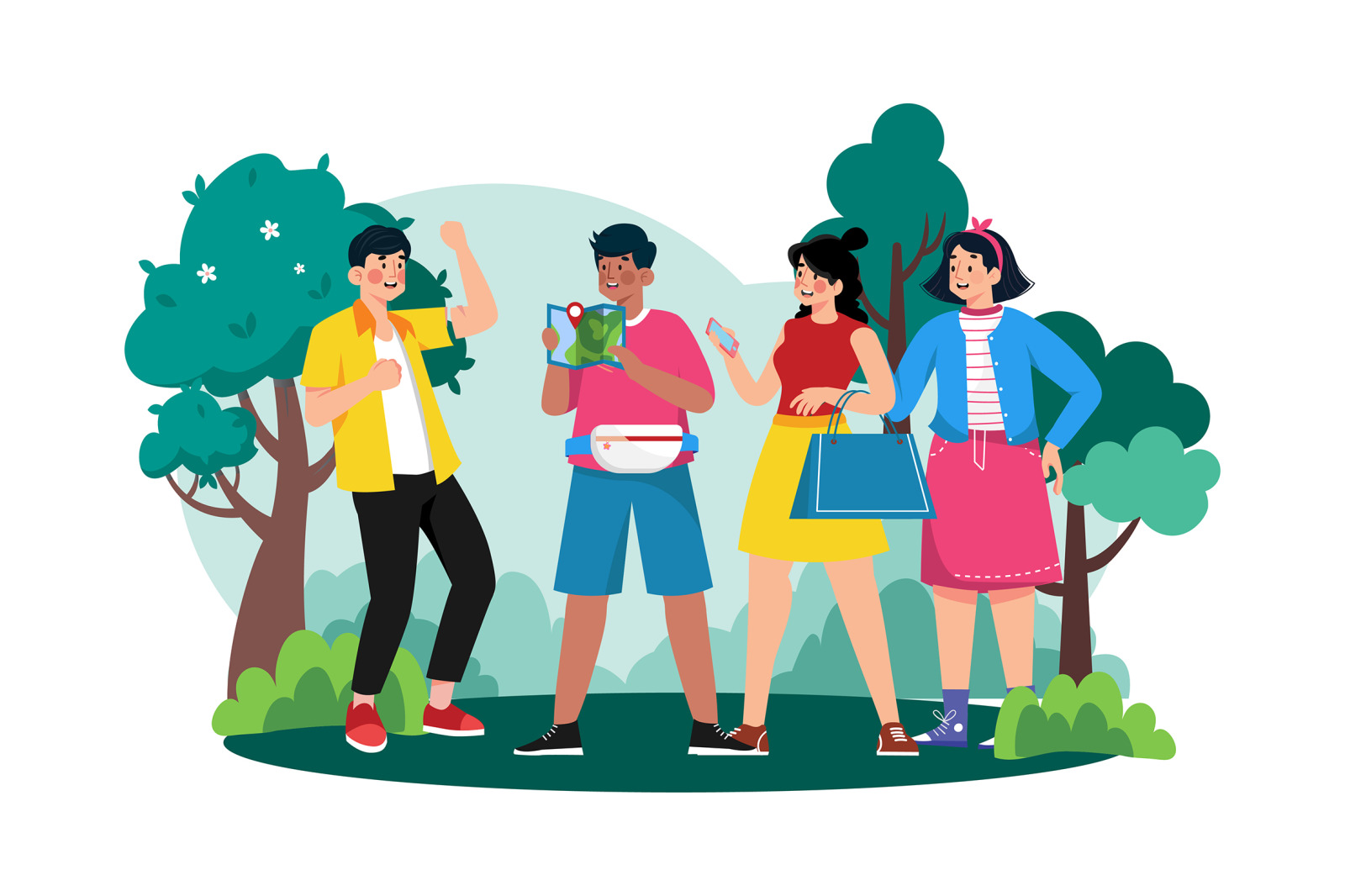 M736_ Social Network Illustration_Part 01 M736_ Social Network Illustration_Part 01