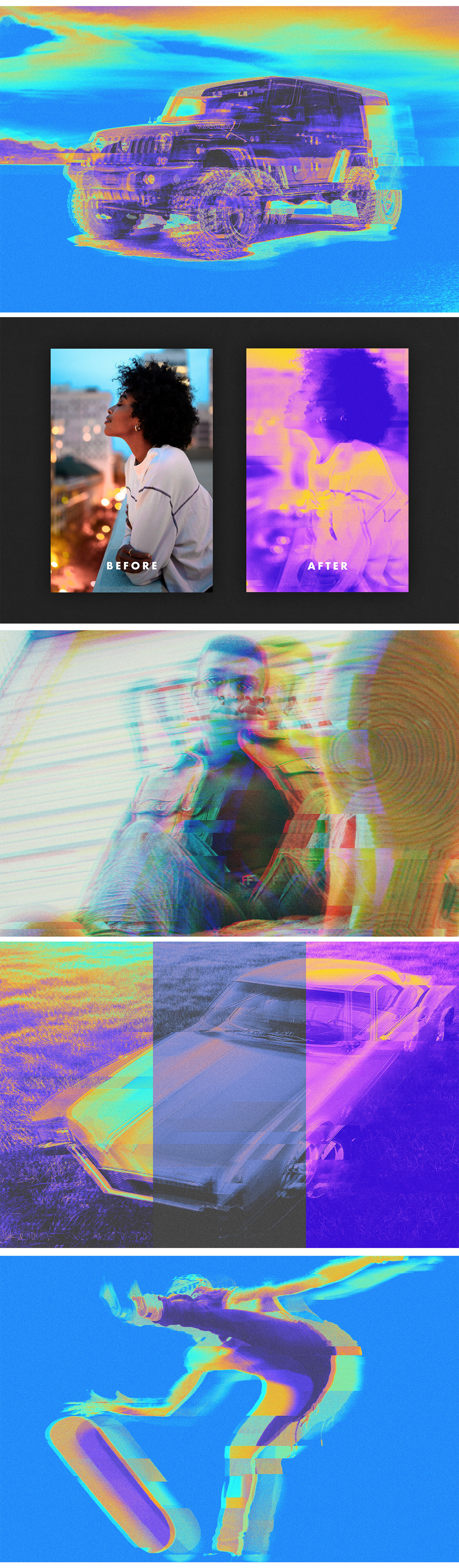 Glitch Photo Effect Glitch Photo Effect