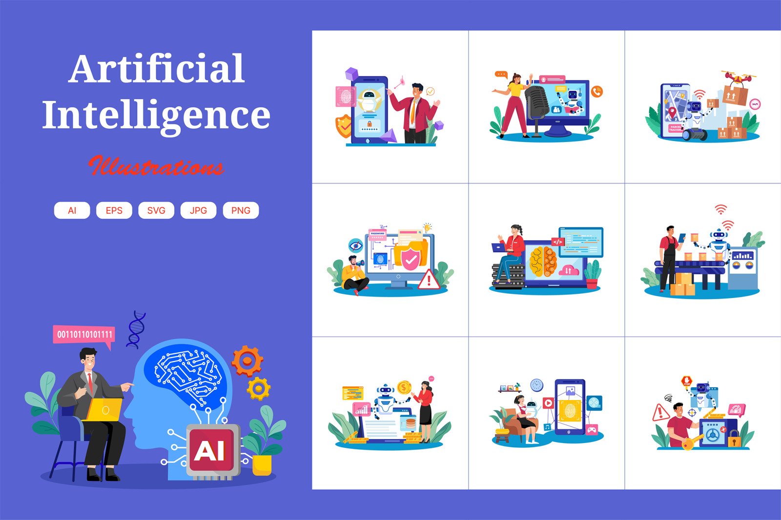 M737_Artificial intelligence Illustration_Part 02 M737_Artificial intelligence Illustration_Part 02