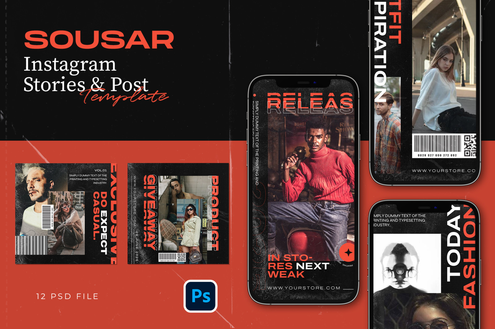 Hype Instagram Templates - SOUSAR Hype Instagram Templates - SOUSAR