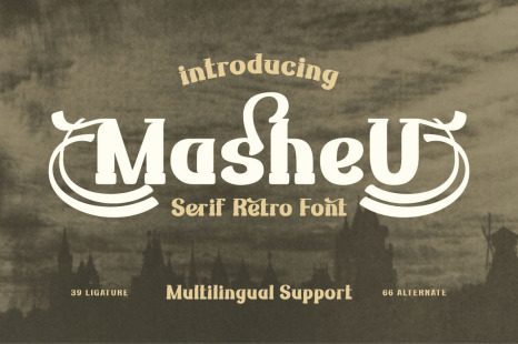 Masheu | Serif Classic Modernism