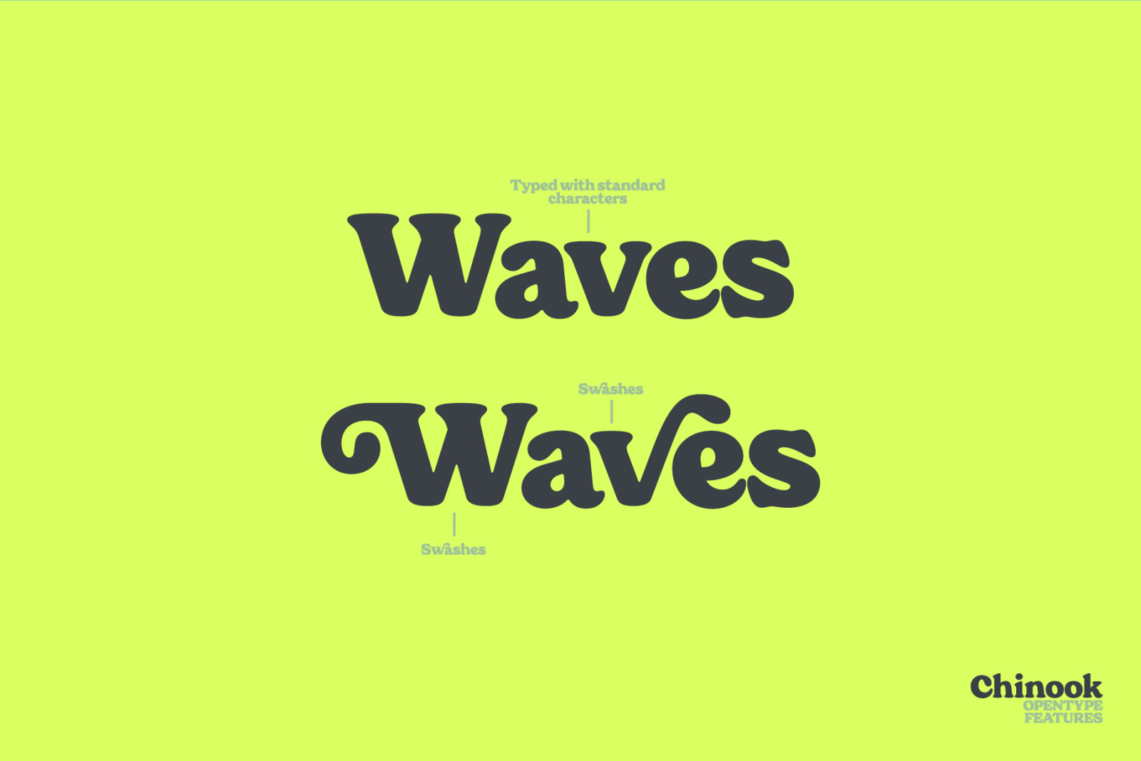 Chinook Font Chinook Font
