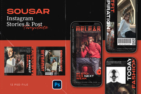 Hype Instagram Template - SOUSAR
