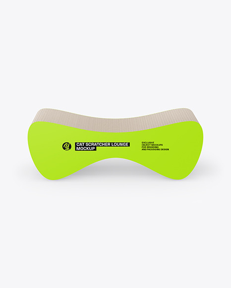 Glossy Cat Scratcher Mockup