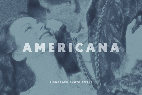Americana Photo Effect