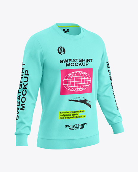 Men&#039;s Sweatshirt Mockup