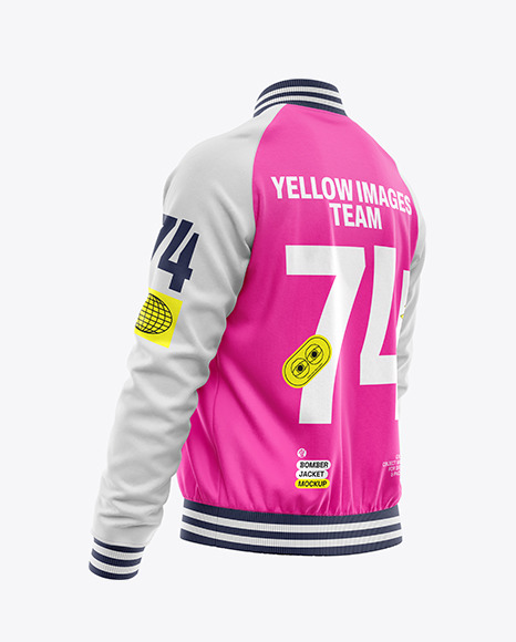 Women&#039;s Raglan Bomber Jacket Mockup