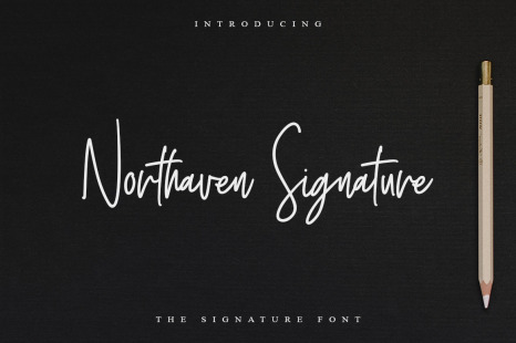 Northaven Signature Font