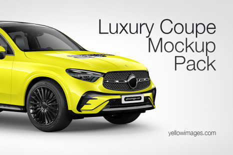 Luxury Coupe Mockup Pack