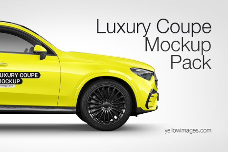 Luxury Coupe Mockup Pack