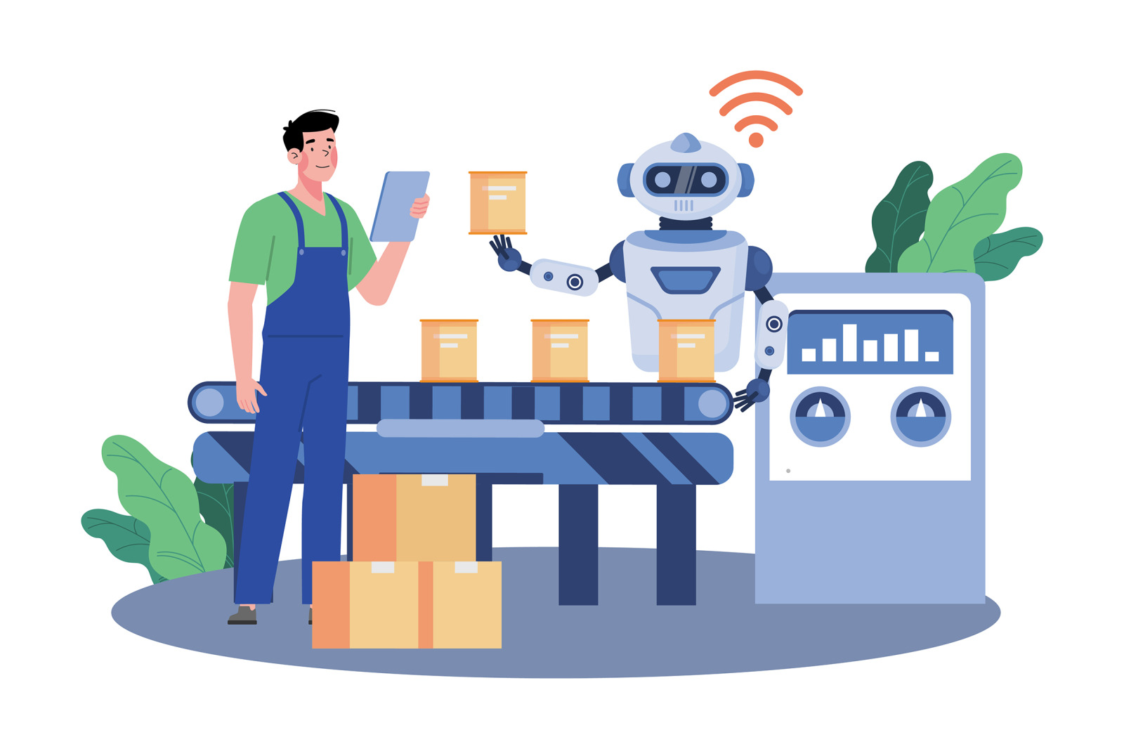 M737_Artificial intelligence Illustration_Part 02 M737_Artificial intelligence Illustration_Part 02