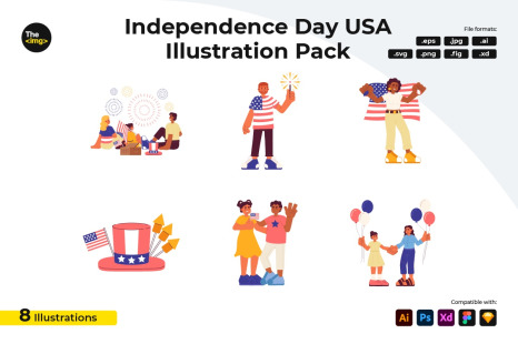 Independence day in America