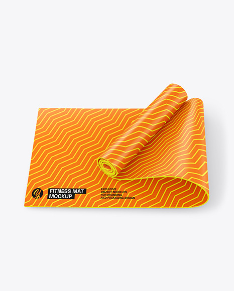 Fitness Mat Mockup