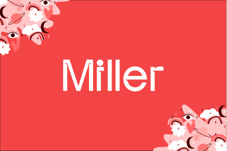 Miller Typeface