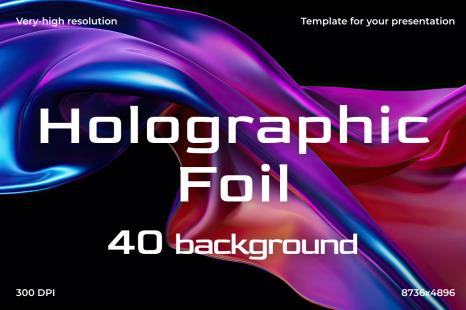 Holographic Foil Background set