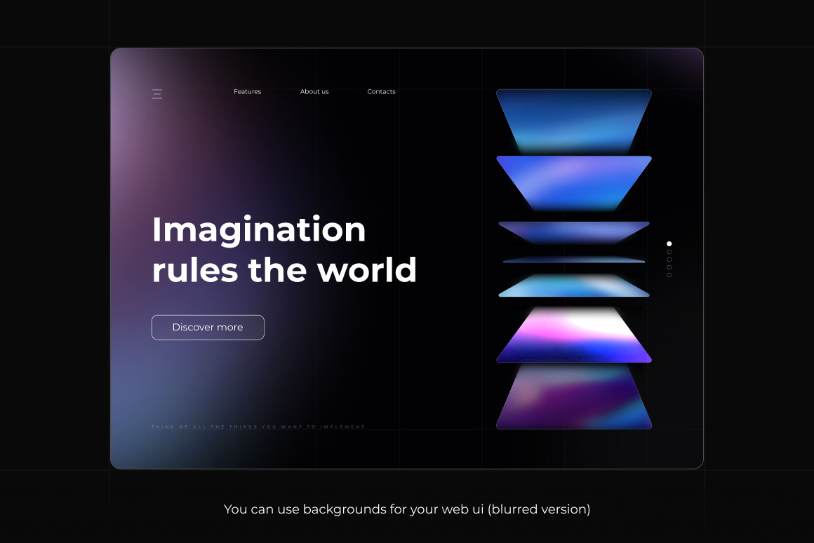 Holographic Foil Background set Holographic Foil Background set