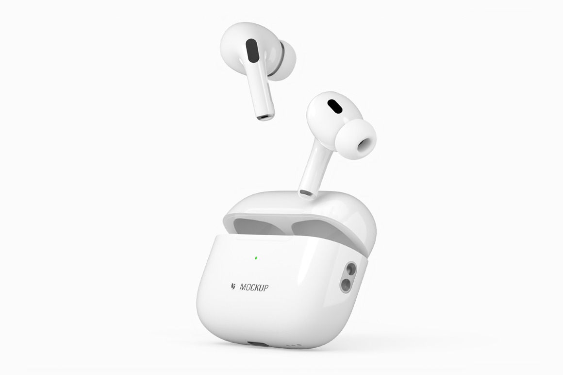 AirPods Pro Mockup Set AirPods Pro Mockup Set