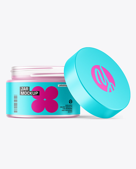 The 50ml Opened Jar Mockup