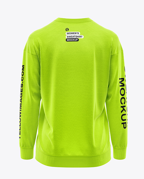 Women&#039;s Sweatshirt Mockup