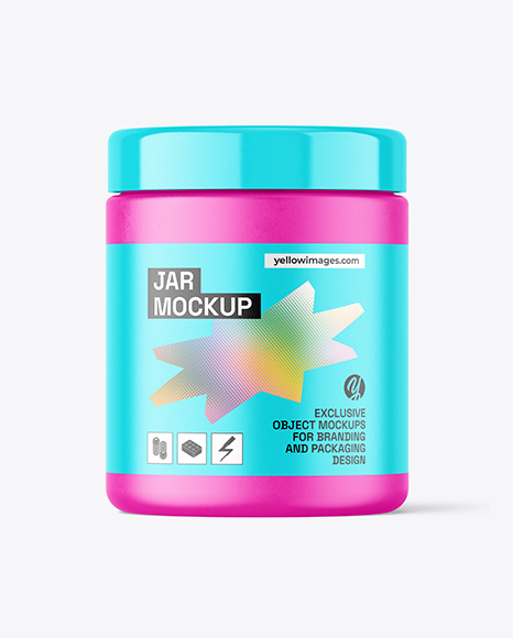 Matte Jar Mockup
