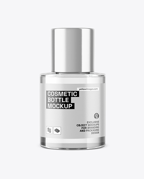 Glass Cosmetic Bottle