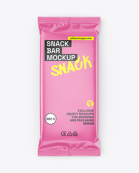 Chocolate Bar Mockup