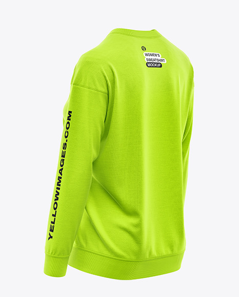 Women&#039;s Sweatshirt Mockup