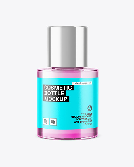 Glass Cosmetic Bottle