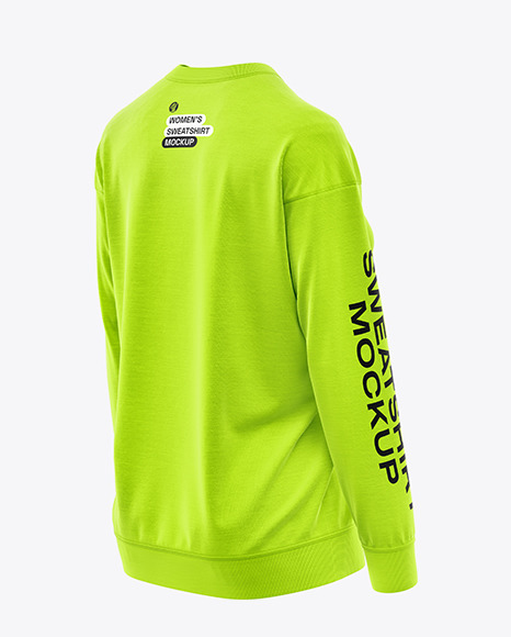 Women&#039;s Sweatshirt Mockup