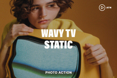 Wavy TV Static Action